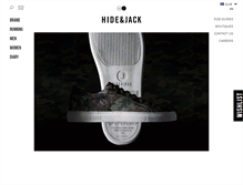 Tablet Screenshot of hideandjack.com
